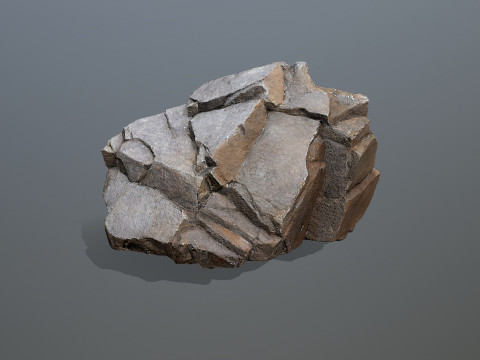 Desert rocks 3Dモデル