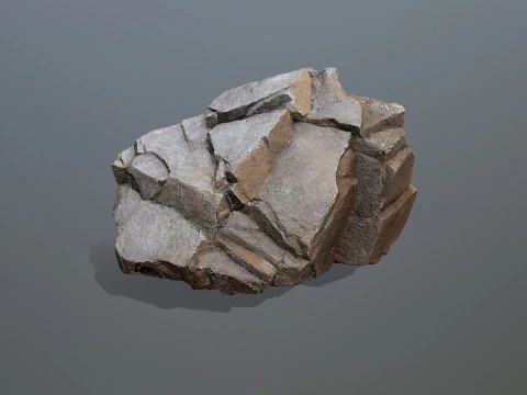 Desert rocks 3D Model