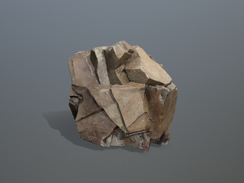 Desert rocks 3Dモデル