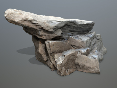 White rocks 3D 模型