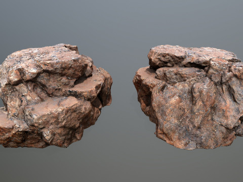 Desert rocks 3D Модель