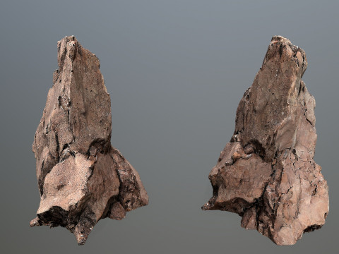 Desert rocks 3D Модель