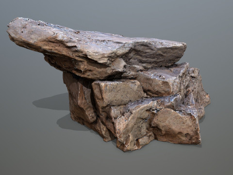 Desert rocks 3D Модель