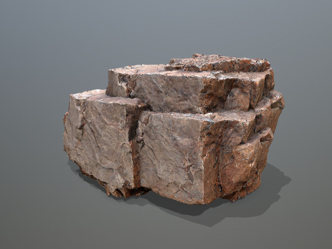 Desert rocks 3D Модель