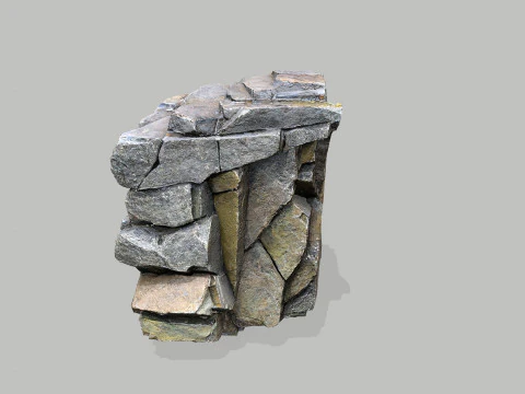 Cliff rocks 3D Model