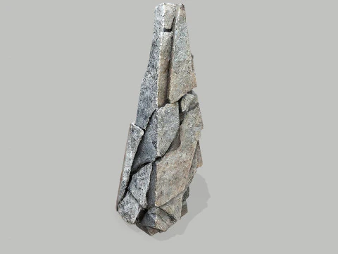 Cliff rocks 3D Model