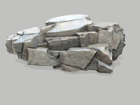 Cliff rocks 3D Model
