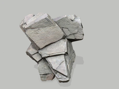 Cliff rocks 3D Model