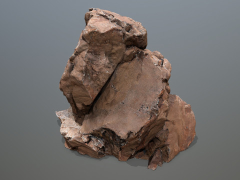 Desert rocks 3D Model