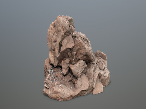Desert rocks 3D Model