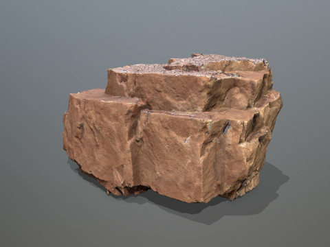 Desert rocks 3D Model