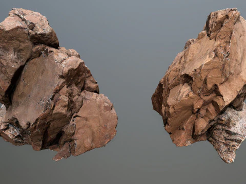 Desert rocks 3D Model