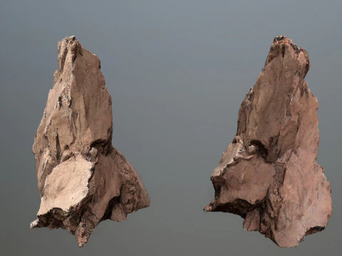 Desert rocks 3D Model