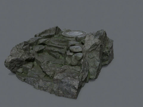 Old temple 3D Model