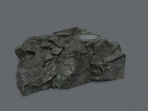 Old temple Modello 3D