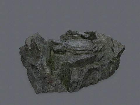 Old temple 3D Model