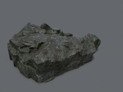 Old temple Modello 3D