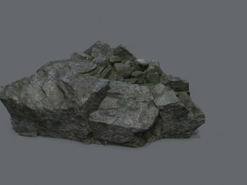 Old temple Modello 3D
