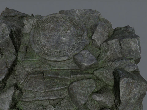 Old temple 3D Model