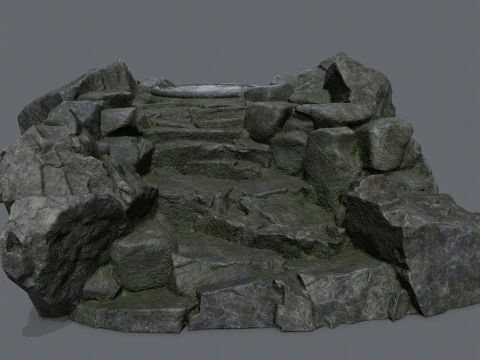 Old temple 3D Model