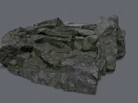 Old temple 3D Model