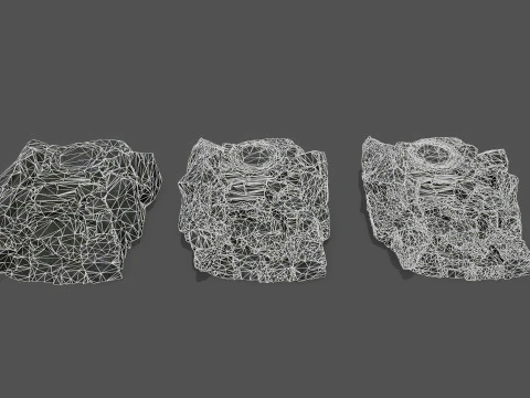 Old temple 3D Model