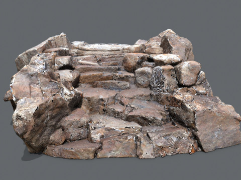Old temple Modelo 3D
