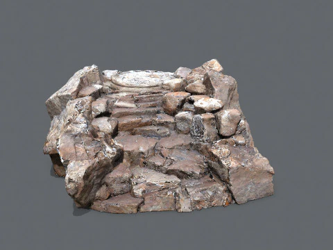Old temple 3D Model