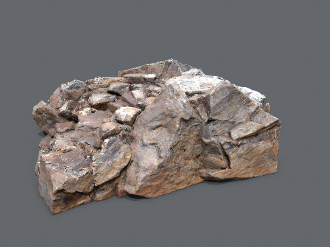 Old temple Modello 3D