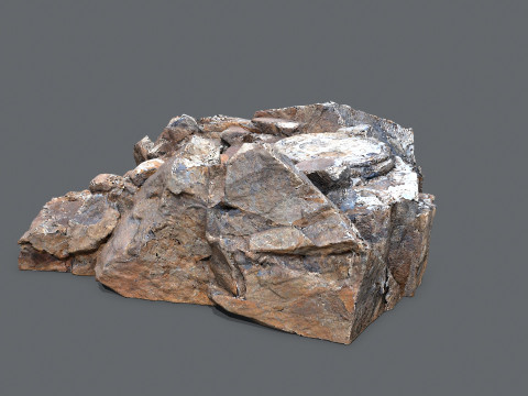 Old temple Modello 3D
