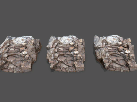 Old temple 3D Model