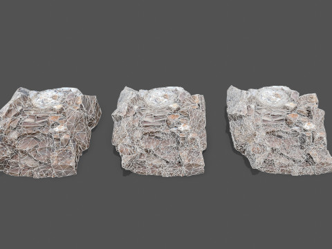 Old temple Modello 3D