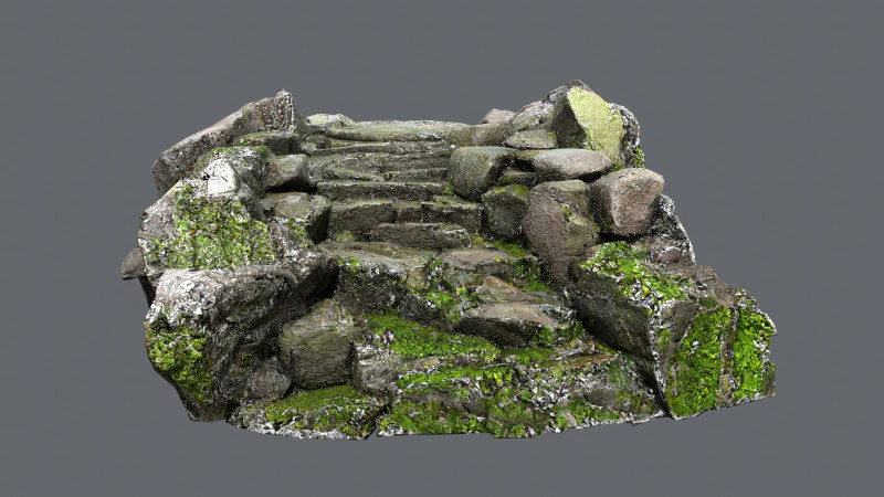 Vecchio tempio Modello 3D .c4d .max .obj .3ds .fbx .stl .blend 