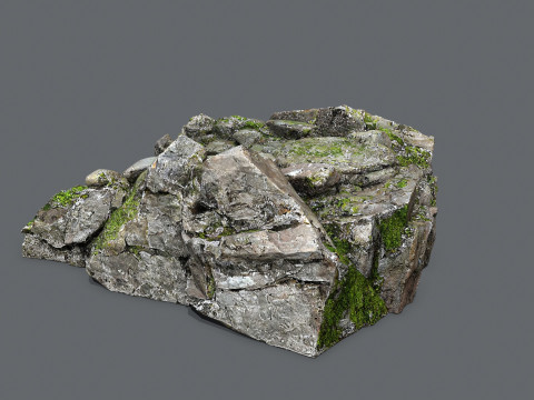 Old temple Modèle 3D