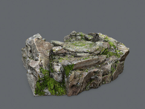 Old temple Modèle 3D