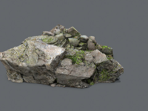 Old temple Modèle 3D