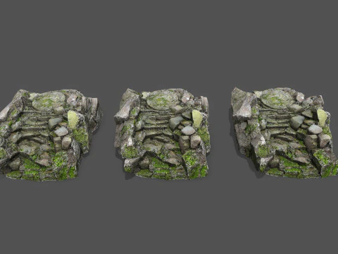 Vecchio tempio Modello 3D