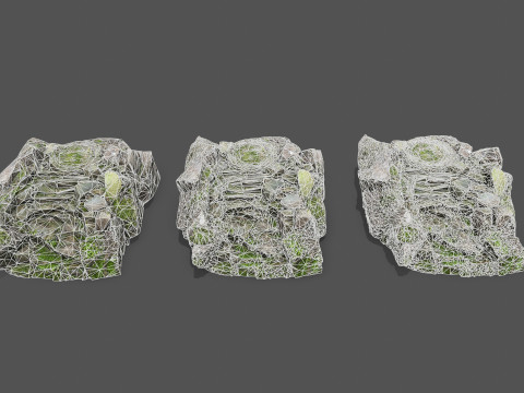 Old temple Modèle 3D