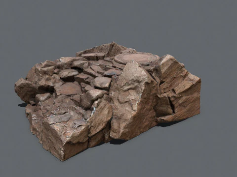 Old temple 3D Model