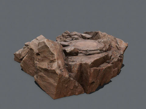 Old temple 3D Model