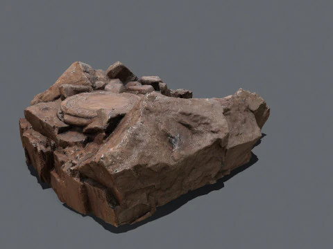 Old temple 3D Model