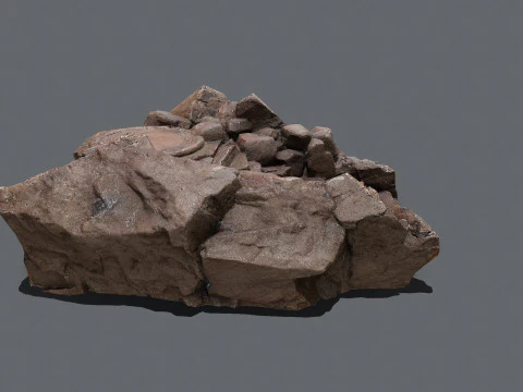 Old temple 3D Model