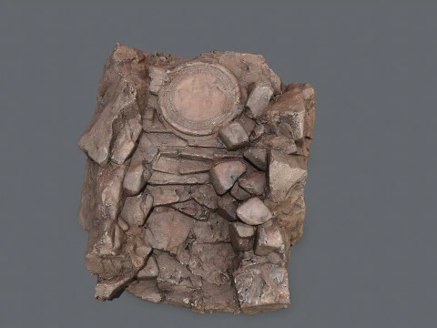 Old temple 3D Model