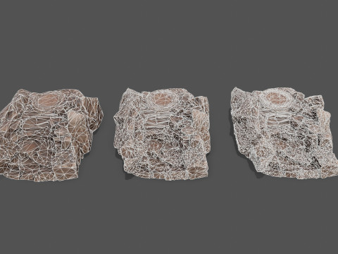 Old temple Modèle 3D