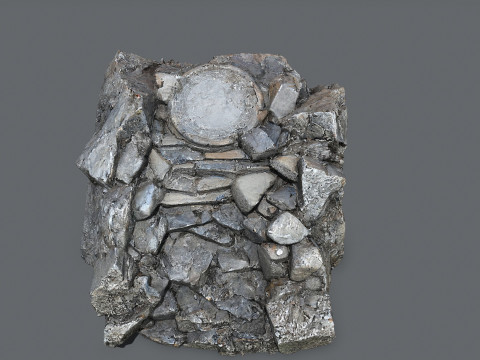 Old temple 3D Model