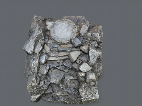 Old temple 3D Model