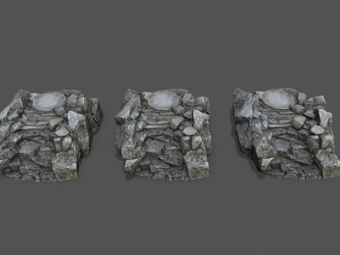 Old temple 3D Model