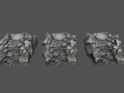 Old temple 3D Model