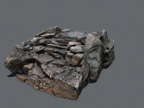 Old temple 3D Модель