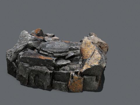 Old temple 3D Модель